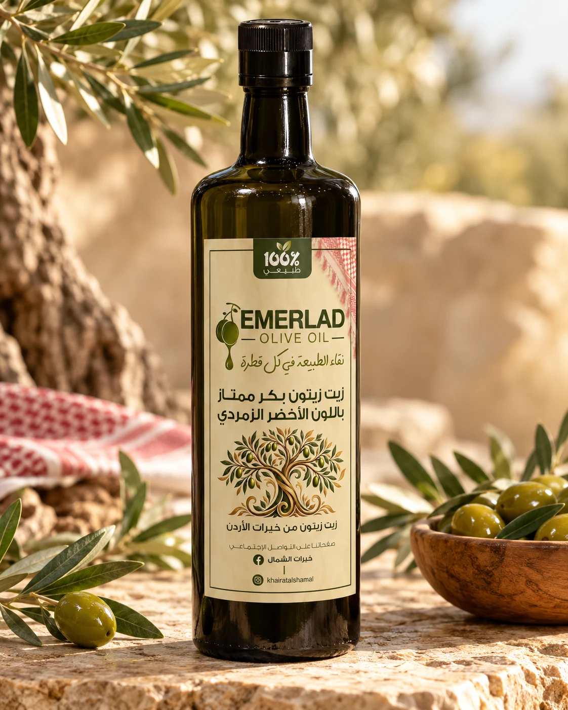 زيت زيتون خيرات الشمال 1000 مل